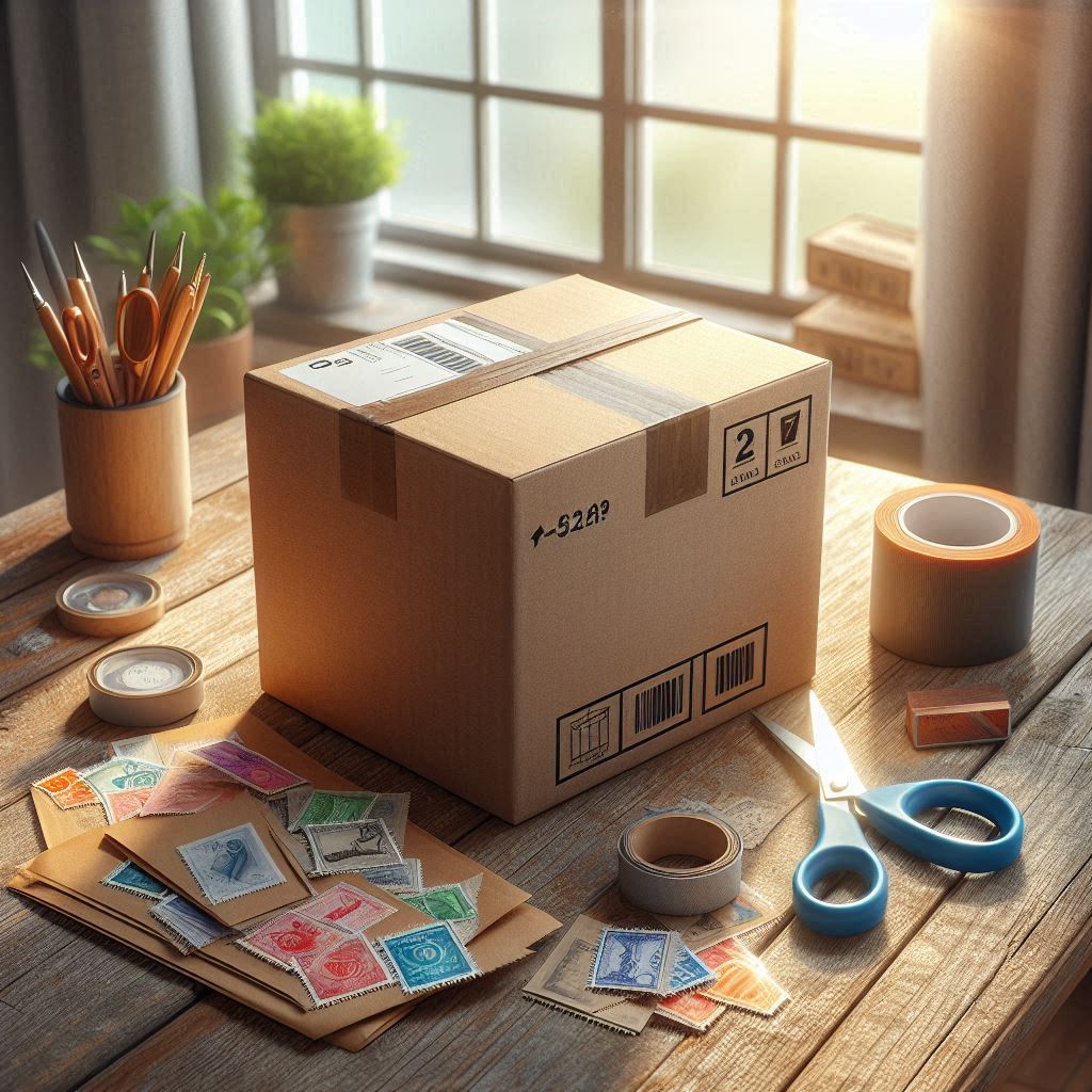 the image of a postal carton